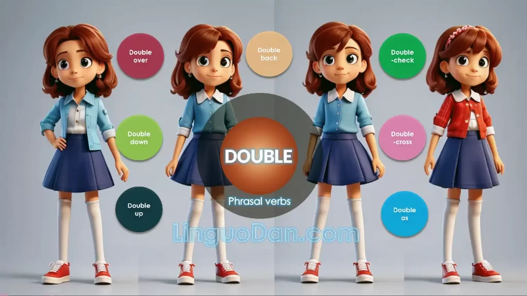 Phrasal Verbs With 'Double' in English - LinguoDan